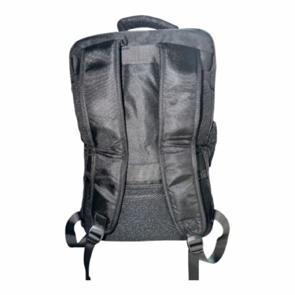 Matien Black Backpack Carry On Travel Bag 17 inch New - Picture 3 of 13